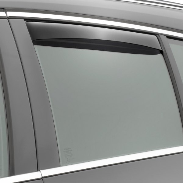 WeatherTech® - In-Channel Dark Smoke Rear Side Window Deflectors