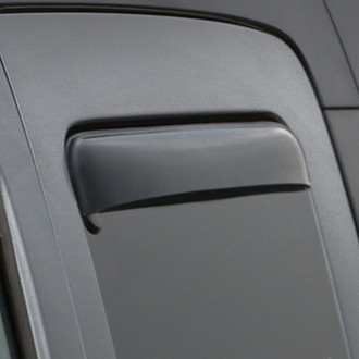 WeatherTech® 87326 - In-Channel Dark Smoke Rear Side Window Deflectors