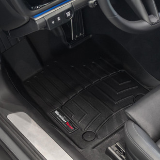 WeatherTech® - DigitalFit™ 1st Row Black Molded Floor Liners