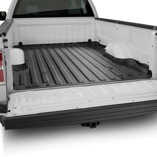WeatherTech DigitalFit 38210 Black Truck Bed ONLY All Weather Custom Fit Bed Liner Fits 2017-2018 Ford Super Duty 6 3/4 Bed 