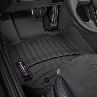 WeatherTech® - DigitalFit™ 1st Row Black Molded Floor Liners