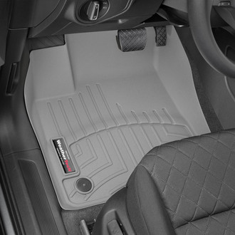 WeatherTech® - DigitalFit™ 1st Row Gray Molded Floor Liners