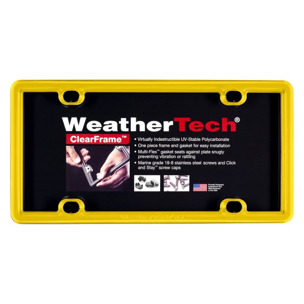 WeatherTech® - ClearFrame™ License Plate Frame