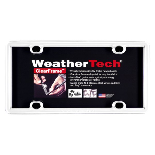 WeatherTech® - ClearFrame™ License Plate Frame