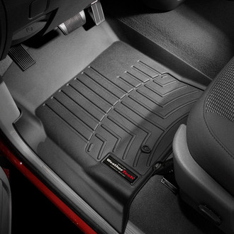 WeatherTech® - DigitalFit™ 1st Row Black Molded Floor Liners