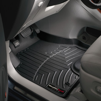 WeatherTech® - DigitalFit™ 1st Row Black Molded Floor Liners