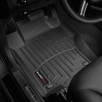 WeatherTech® - DigitalFit™ 1st Row Black Molded Floor Liners