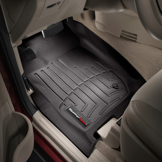 WeatherTech® - DigitalFit™ 1st Row Black Molded Floor Liners
