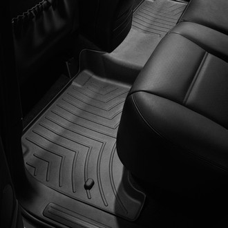 WeatherTech® - DigitalFit™ 2nd Row Black Molded Floor Liner