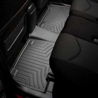 WeatherTech® - DigitalFit™ 2nd Row Black Molded Floor Liner