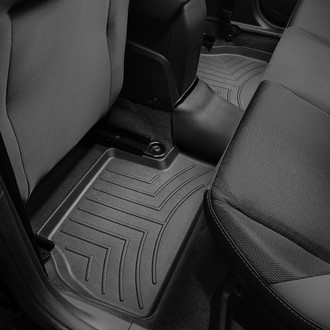 WeatherTech® - DigitalFit™ 2nd Row Black Molded Floor Liner