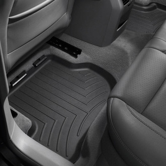 WeatherTech® - DigitalFit™ 2nd Row Black Molded Floor Liners