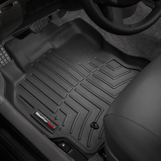 WeatherTech® - DigitalFit™ 1st Row Black Molded Floor Liners