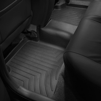 WeatherTech® - DigitalFit™ 2nd Row Black Molded Floor Liner