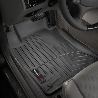 WeatherTech® - DigitalFit™ 1st Row Black Molded Floor Liners
