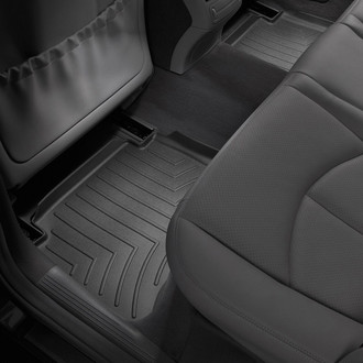 WeatherTech® - DigitalFit™ 2nd Row Black Molded Floor Liners