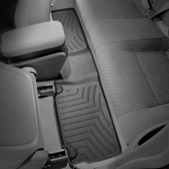 WeatherTech® - DigitalFit™ 2nd Row Black Molded Floor Liner