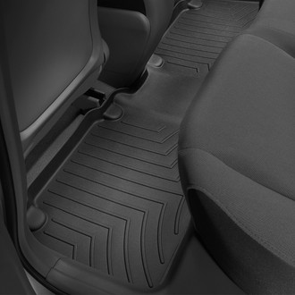 WeatherTech® - DigitalFit™ 2nd Row Black Molded Floor Liner