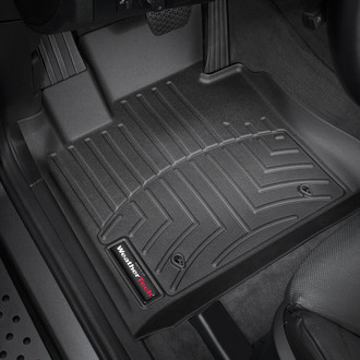 WeatherTech® - DigitalFit™ 1st Row Black Molded Floor Liners