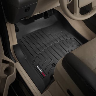 WeatherTech® - DigitalFit™ 1st Row Black Molded Floor Liners