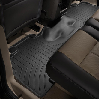 WeatherTech® - DigitalFit™ 2nd Row Black Molded Floor Liner