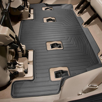 WeatherTech® - DigitalFit™ 3rd Row Black Molded Floor Liner
