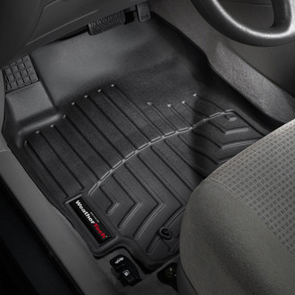 WeatherTech® - DigitalFit™ 1st Row Black Molded Floor Liners