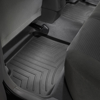 WeatherTech® - DigitalFit™ 2nd Row Black Molded Floor Liners