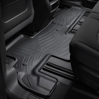 WeatherTech® - DigitalFit™ 2nd Row Black Molded Floor Liner