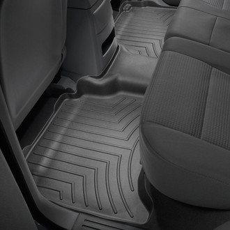 WeatherTech® - DigitalFit™ 2nd Row Black Molded Floor Liner