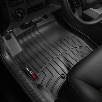 WeatherTech® - DigitalFit™ 1st Row Black Molded Floor Liners