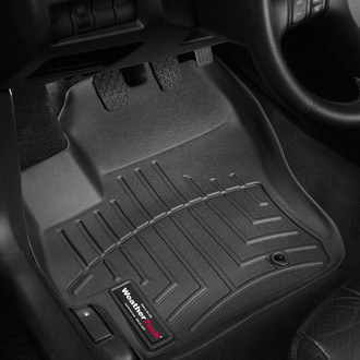 WeatherTech® - DigitalFit™ 1st Row Black Molded Floor Liners