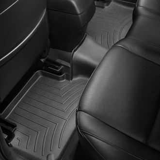 WeatherTech® - DigitalFit™ 2nd Row Black Molded Floor Liner