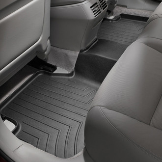 WeatherTech® - DigitalFit™ 2nd Row Black Molded Floor Liner