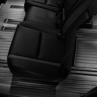 WeatherTech® - DigitalFit™ 2nd & 3rd Row Black Molded Floor Liner