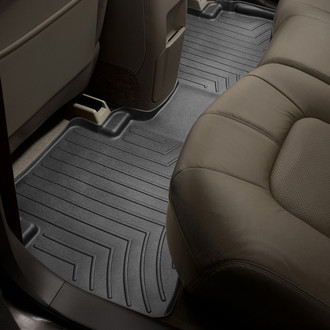 WeatherTech® - DigitalFit™ 2nd Row Black Molded Floor Liner