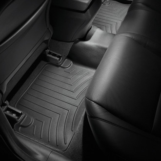 WeatherTech® - DigitalFit™ 2nd Row Black Molded Floor Liner