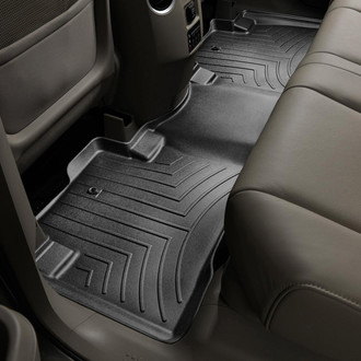 WeatherTech® - DigitalFit™ 2nd Row Black Molded Floor Liner