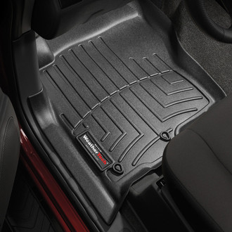 WeatherTech® - DigitalFit™ 1st Row Black Molded Floor Liners