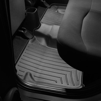 WeatherTech® - DigitalFit™ 2nd Row Black Molded Floor Liner