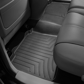 WeatherTech® - DigitalFit™ 2nd Row Black Molded Floor Liner