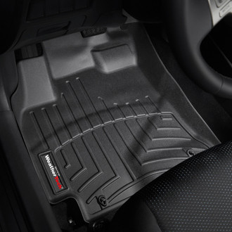 WeatherTech® - DigitalFit™ 1st Row Black Molded Floor Liners