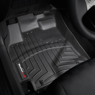 WeatherTech® - DigitalFit™ 1st Row Black Molded Floor Liners