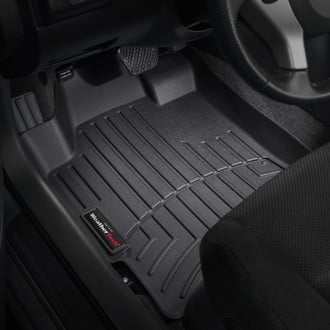 WeatherTech® - DigitalFit™ 1st Row Black Molded Floor Liners
