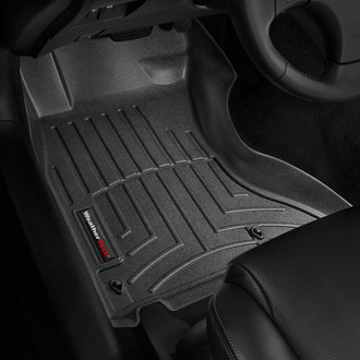 WeatherTech® - DigitalFit™ 1st Row Black Molded Floor Liners