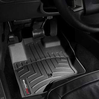 WeatherTech® - DigitalFit™ 1st Row Black Molded Floor Liners