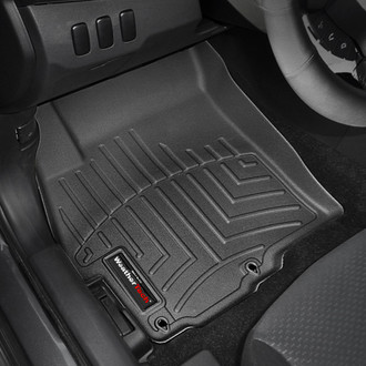 WeatherTech® - DigitalFit™ 1st Row Black Molded Floor Liners