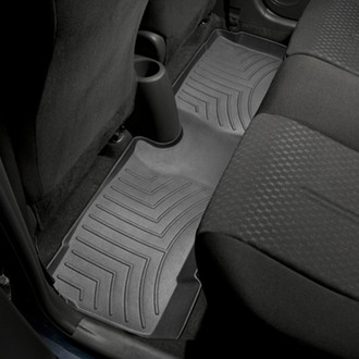 WeatherTech® - DigitalFit™ 2nd Row Black Molded Floor Liner