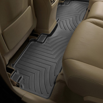 WeatherTech® - DigitalFit™ 2nd Row Black Molded Floor Liner