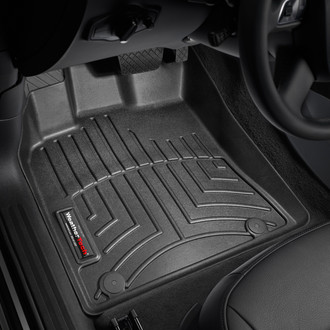 WeatherTech® - DigitalFit™ 1st Row Black Molded Floor Liners